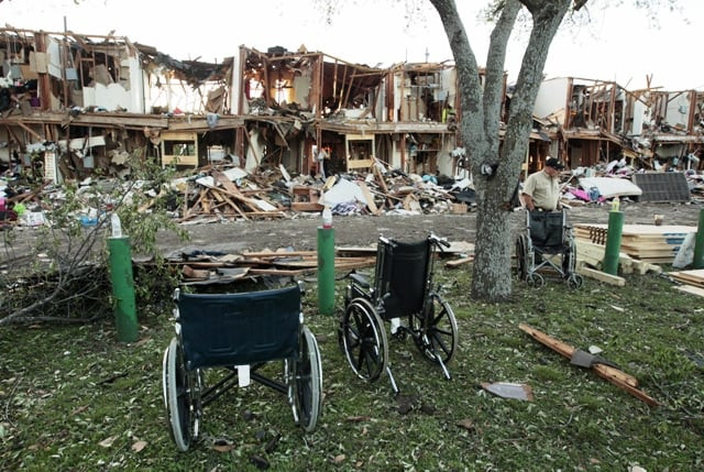 the remains of an apartment complex next to the fertilizer plant that exploded on april 18 2013 in west texas photo afp the remains of an apartment complex next to the fertilizer plant that exploded on april 18 2013 in west texas photo afp