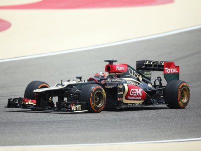 raikkonen tops second practice in bahrain