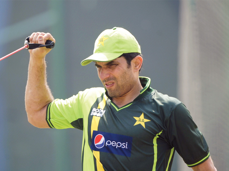 misbah is confident the south africa tour was good preparation for the team ahead of the champions trophy photo afp