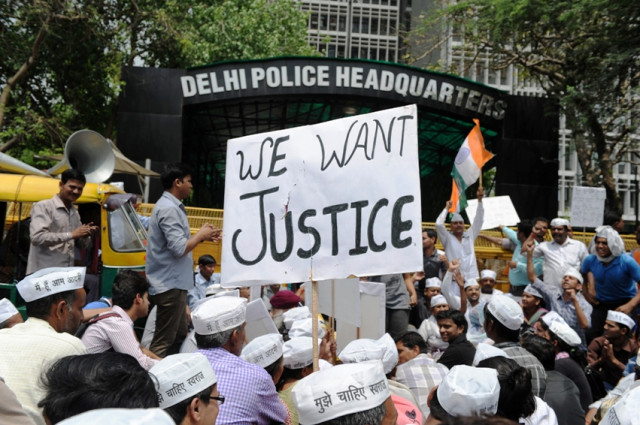 protesters shout anti government slogans during a demonstration against the rape of a five year old girl in front of police headquarters in new delhi on april 21 2013 photo afp protesters shout anti government slogans during a demonstration against the rape of a five year old girl in front of police headquarters in new delhi on april 21 2013 photo afp