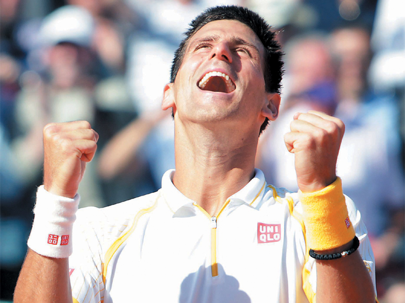 djokovic is confident of improving his record of 15 wins to 19 defeats against nadal photo afp