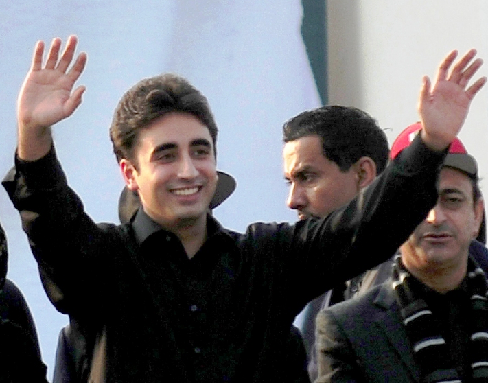 bilawal criticizes pml n leaders for having time and money to work on the metro bus project at the cost of the poor people of punjab photo afp