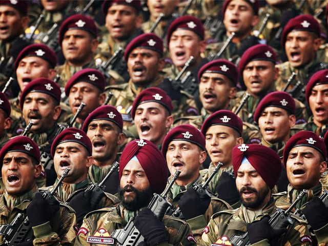 indian soldiers march during the republic day parade photo reuters indian soldiers march during the republic day parade photo reuters
