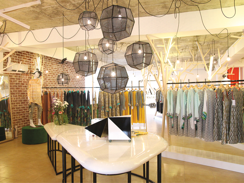 the store s interior has been designed by yousaf shahbaz of strata photo publicity
