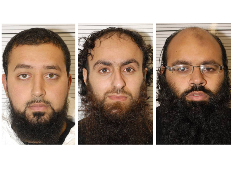 ashik ali irfan khalid and irfan naseer l r are seen in undated mugshots provided by the west midlands police in birmingham february 21 2013 photo reuters