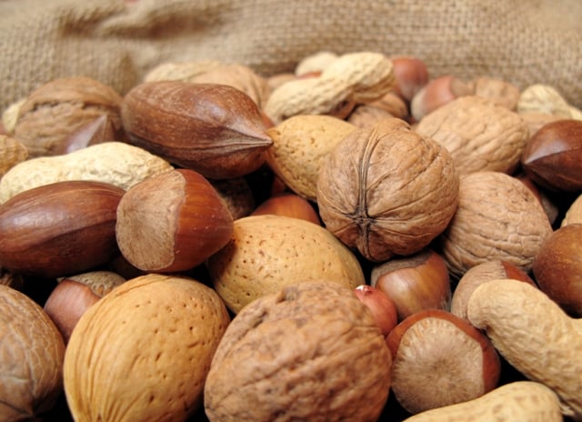 nuts may also suppress hunger because of their unsaturated fats fiber and protein the researchers noted photo file