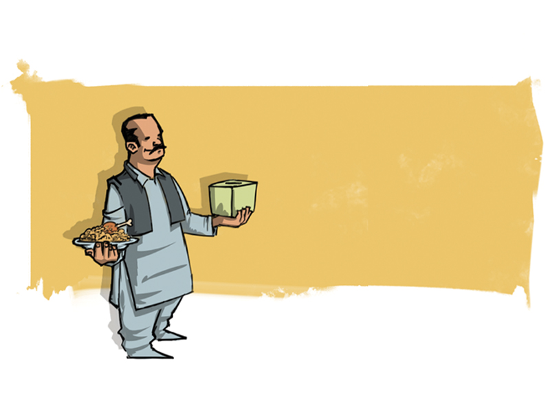 tribesmen say they are asked not to prepare meals at home illustration jamal khursheed