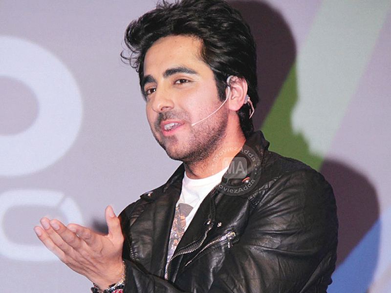 his wife and one year old son live in their hometown chandigarh and ayushmann misses them a lot photo file