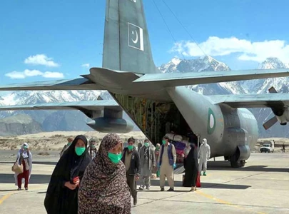 plane carrying zaireen bodies arrives