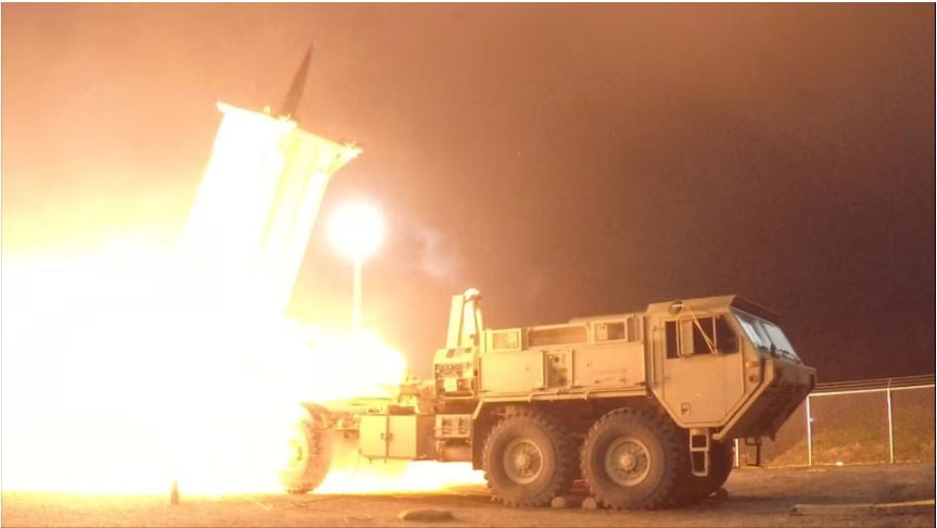 THAAD interceptor, Kodiak, Alaska, July 30, 2017. Courtesy Leah Garton/Missile Defense Agency/Handout via REUTERS