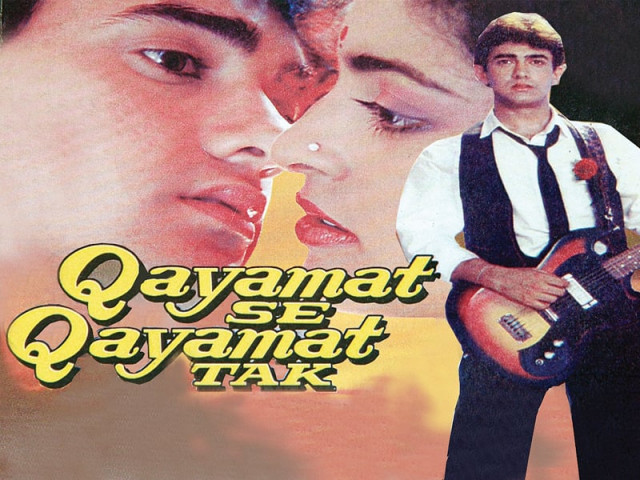 qayamat se qayamat tak made the duo khan and chawla a hit with the masses photo file qayamat se qayamat tak made the duo khan and chawla a hit with the masses photo file