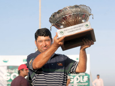 nazir clinches pakistan open golf title