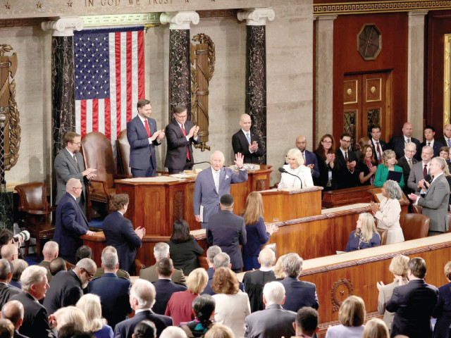King Charles tells US Congress Britain and America remain united