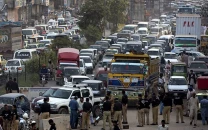gridlocks overloadded vehicles choke depalpur