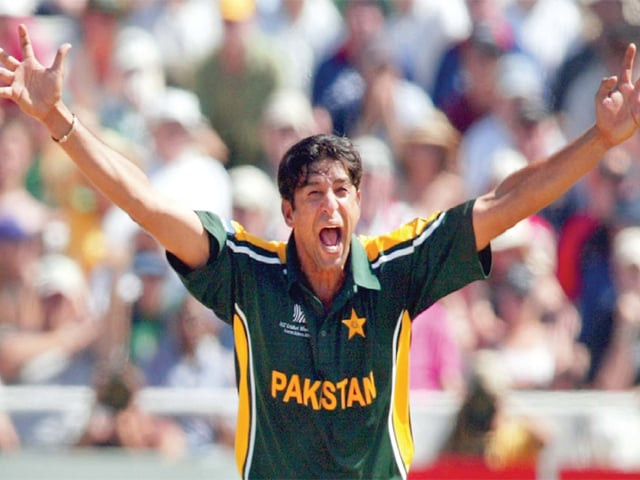 file photo of wasim akram photo afp file photo of wasim akram photo afp