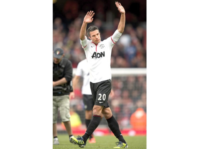 arsenal fans booed their former favourite robin van persie despite wenger s plea for him to be treated with respect photo afp arsenal fans booed their former favourite robin van persie despite wenger s plea for him to be treated with respect photo afp