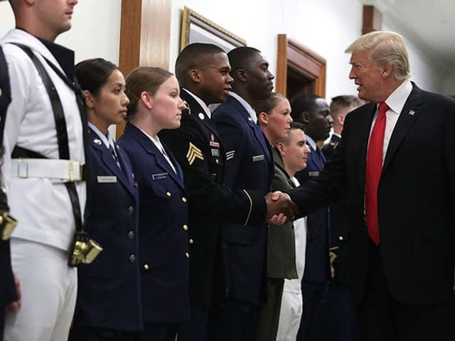 president donald trump reversed an obama era rule that would have allowed transgender people to serve openly in the military photo getty president donald trump reversed an obama era rule that would have allowed transgender people to serve openly in the military photo getty