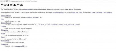 world s first web page recreated 20 years on