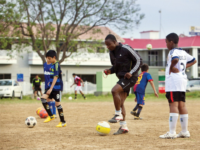 nigerian footballer aliewa who trains pakistan footballers in islamabad aims to marshal at least one local talent into a top european league in the future photo myra iqbal express nigerian footballer aliewa who trains pakistan footballers in islamabad aims to marshal at least one local talent into a top european league in the future photo myra iqbal express