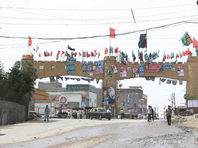 na 241 a historically violent constituency waits for polling day with bated breath