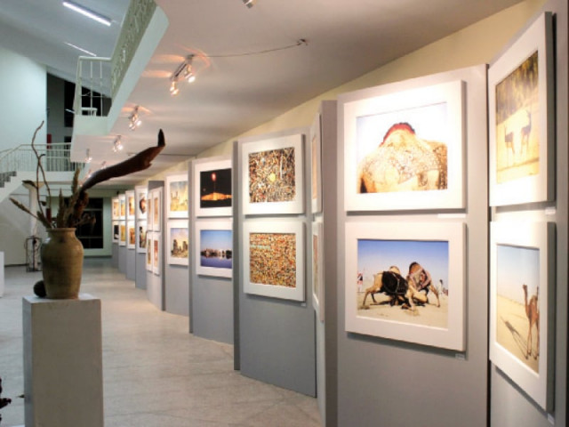 the exhibits included paintings installations and photographs of cholistani communities buildings animals plants and socio cultural events photo express the exhibits included paintings installations and photographs of cholistani communities buildings animals plants and socio cultural events photo express