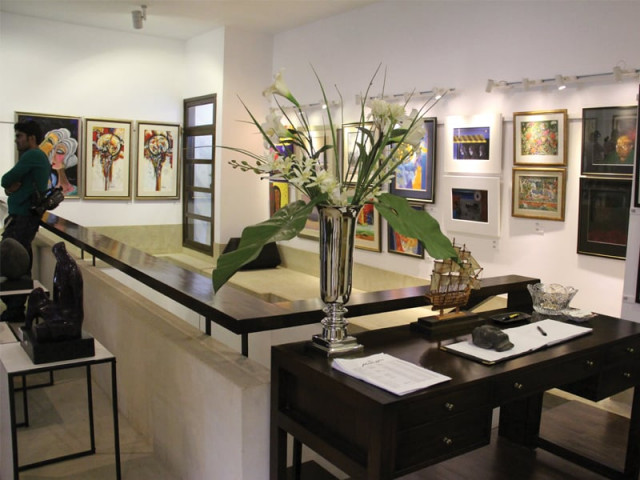 the momart art gallery has relocated to a new venue near bilawal house the works by 67 artists decorated the gallery s walls on its grand relaunch on monday the paintings of some of the artists can be seen above photo ayesha mir express the momart art gallery has relocated to a new venue near bilawal house the works by 67 artists decorated the gallery s walls on its grand relaunch on monday the paintings of some of the artists can be seen above photo ayesha mir express