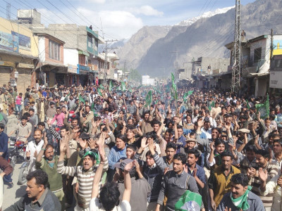 gaining sympathy support for musharraf escalates in skardu gaining sympathy support for musharraf escalates in skardu