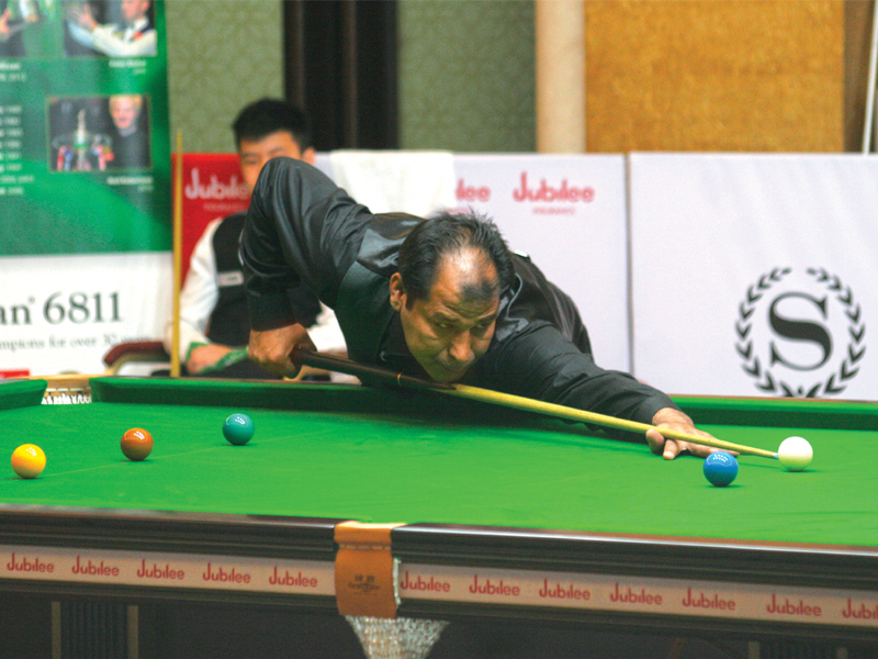 saleh mohammad proved to be too good for the chinese youngster zhao photo athar khan express