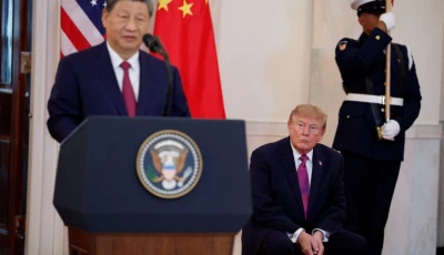 us president donald trump listens to chinese president xi jinping delivering remarks at the white house in washington dc us september 24 2026 reuters