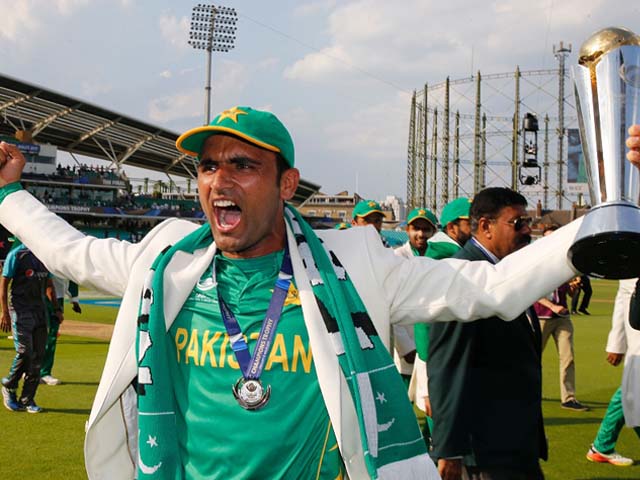 fakhar zaman was named man of the final india v pakistan final champions trophy 2017 the oval london june 18 2017 photo getty