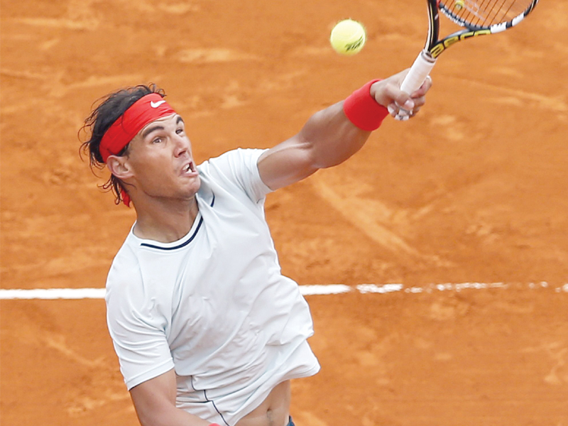nadal has slipped to fifth in the world atp rankings photo afp file