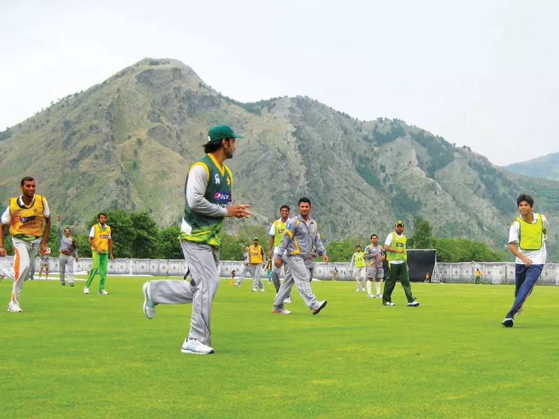 the camp at the picturesque abbottabad cricket stadium is helping the team experience similar conditions to those in the uk photo fawad hussain express the camp at the picturesque abbottabad cricket stadium is helping the team experience similar conditions to those in the uk photo fawad hussain express