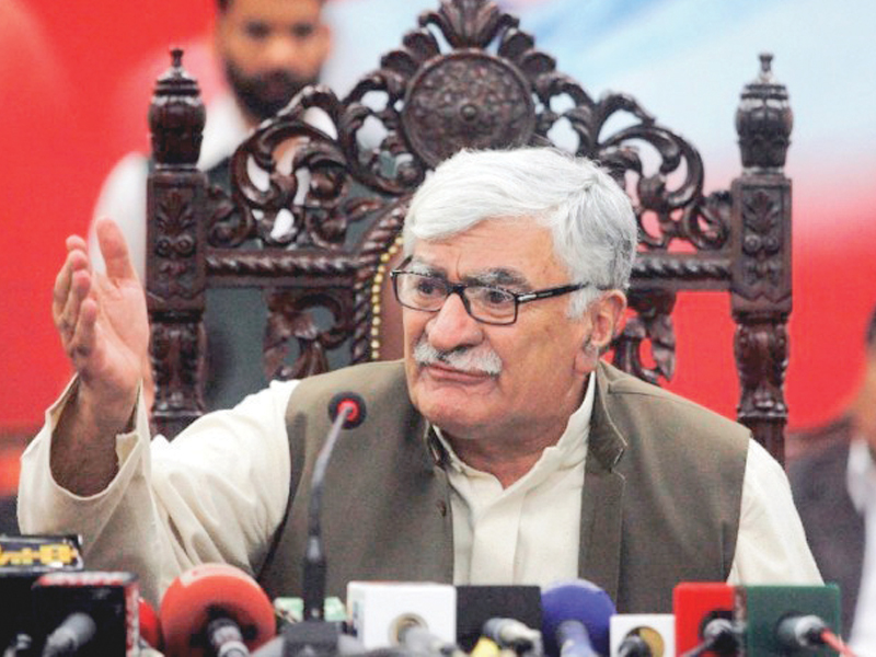 asfandyar wali hits out at poll supervisory body over relentless assaults against anp politicians supporters