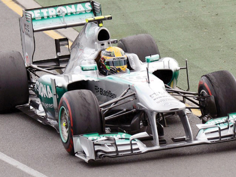 formula one 2008 world champion lewis hamilton says he is happy at mercedes and is already considering extending his deal photo afp