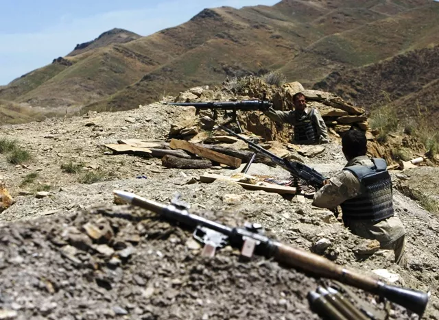 afghan border policemen take their positions at the goshta district of nangarhar province border where afghanistan shares borders with pakistan photo reuters afghan border policemen take their positions at the goshta district of nangarhar province border where afghanistan shares borders with pakistan photo reuters