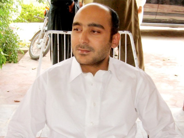 ali haider gilani at a meeting prior to his abduction by gunmen during his election campaign photo afp ali haider gilani at a meeting prior to his abduction by gunmen during his election campaign photo afp