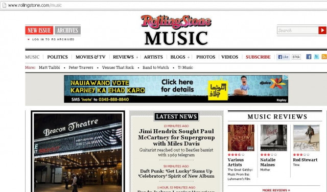 the site was taken down in pakistan when it published a blog questioning the country 039 s military spending photo www rollingstone com the site was taken down in pakistan when it published a blog questioning the country 039 s military spending photo www rollingstone com