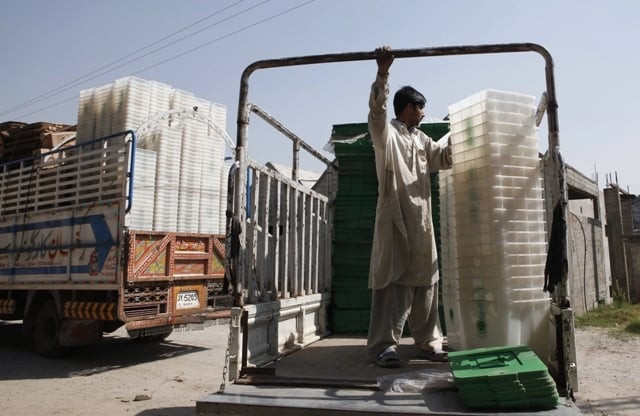 disposing of the waste collected in bins and containers at polling stations will be lwmc 039 s top priority photo reuters disposing of the waste collected in bins and containers at polling stations will be lwmc 039 s top priority photo reuters