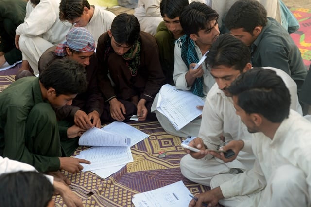 there are 3 25 million voters in faisalabad photo afp there are 3 25 million voters in faisalabad photo afp
