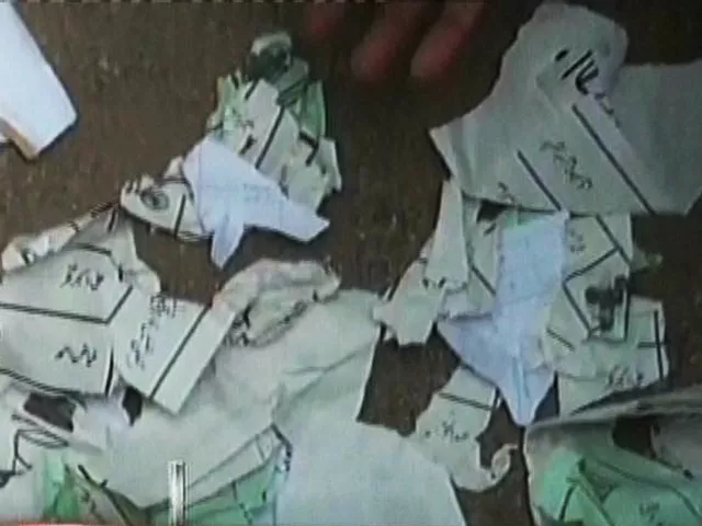 file photo of torn ballot papers photo express file photo of torn ballot papers photo express