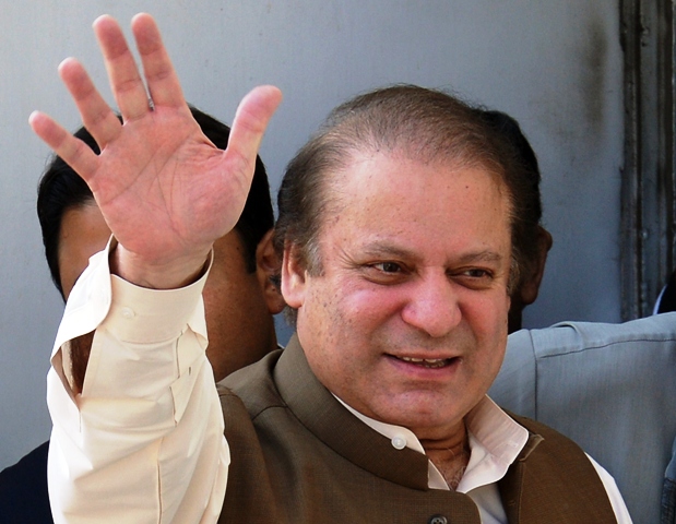 sharif says he is confident that good news will be heard from across the country tonight photo afp file