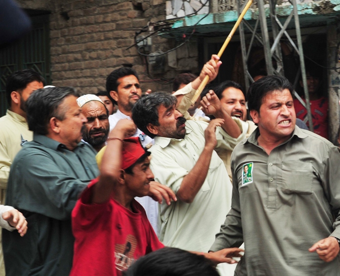 quot mqm workers are openly displaying arms and torturing people quot photo afp file
