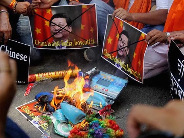an indian minister is calling for a products of chinese products ahead of the diwali festival photo getty an indian minister is calling for a products of chinese products ahead of the diwali festival photo getty