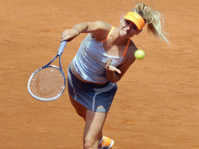 sharapova registered her 500th career win as she saw off the challenge from ivanovic in the semi final of the madrid masters photo afp sharapova registered her 500th career win as she saw off the challenge from ivanovic in the semi final of the madrid masters photo afp