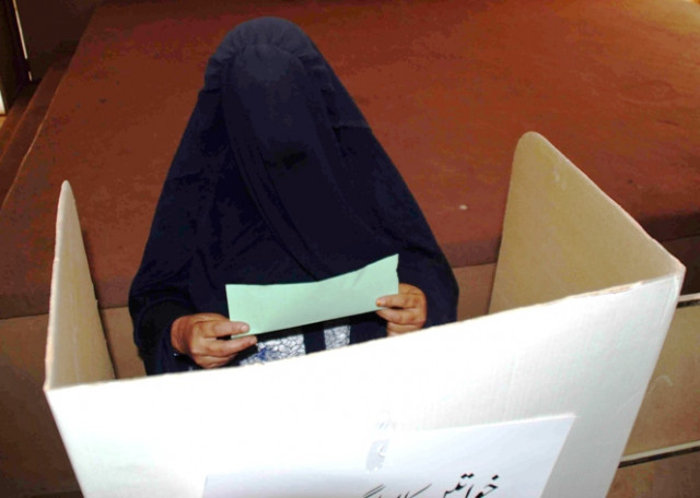 prohibition on women voting in north south waziristan photo afp prohibition on women voting in north south waziristan photo afp