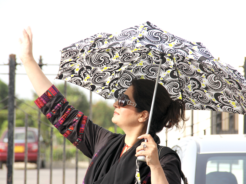 actor and enterpreneur atiqa odho cast her vote for the first time on saturday photo ayesha mir express