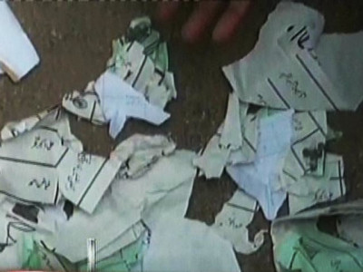 boycotts karachi votes amidst hijacked polls