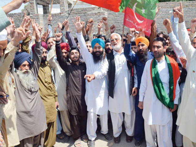 jubilant supporters celebrate the pakistan tehreek e insaf s victory in khyber pakhtunkhwa photo samir raziq express jubilant supporters celebrate the pakistan tehreek e insaf s victory in khyber pakhtunkhwa photo samir raziq express