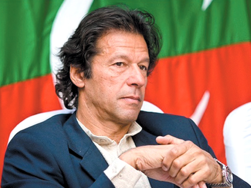 the biggest power of democracy is the opposition we will show this country what a strong opposition is like says imran khan photo file