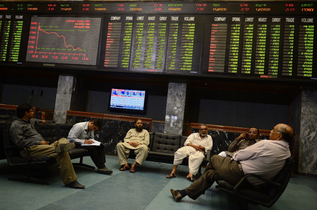 investors are hopeful of an economic revival under sharif photo afp file